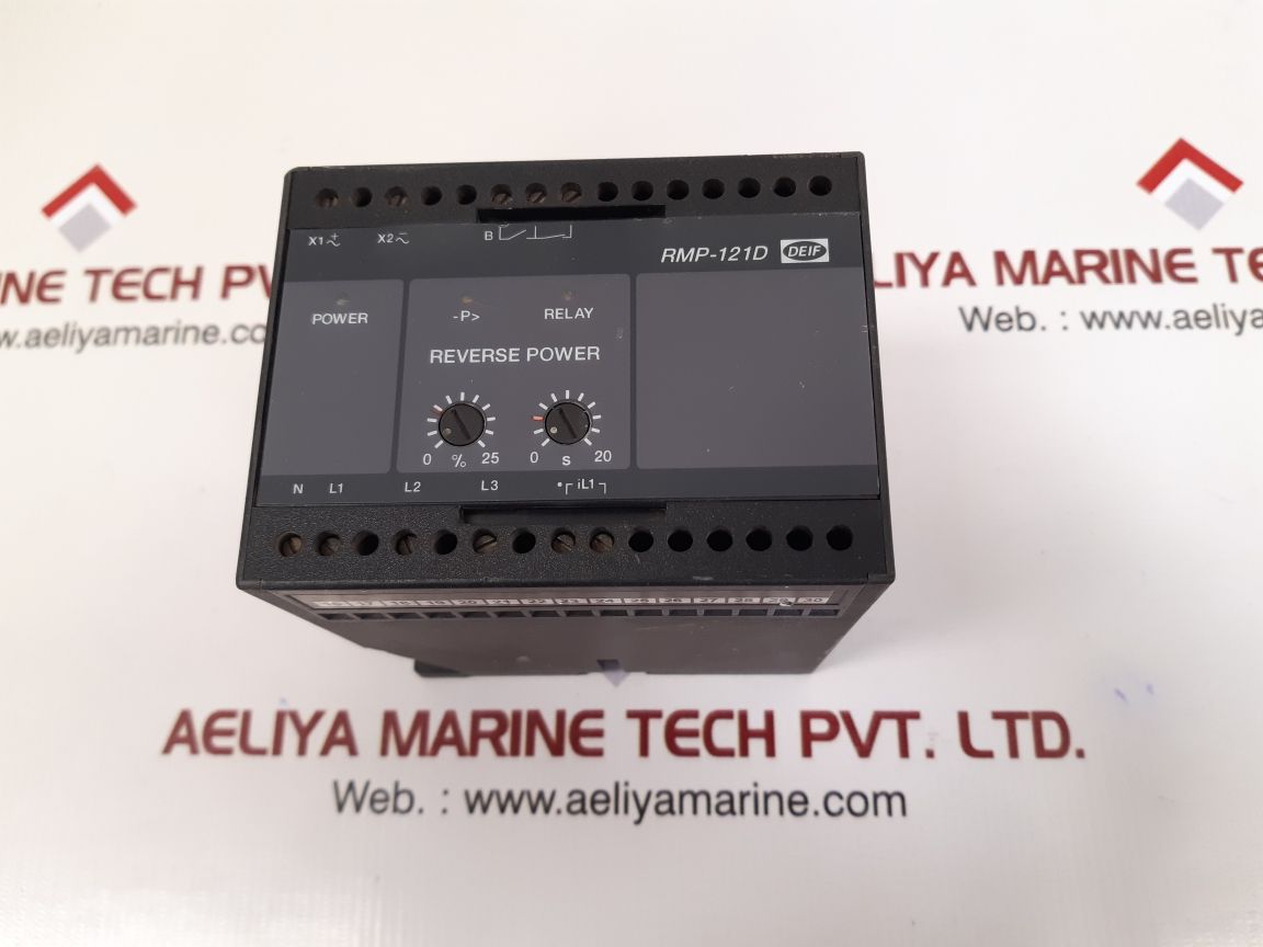 Deif rmp-121d reverse power relay 249884.81