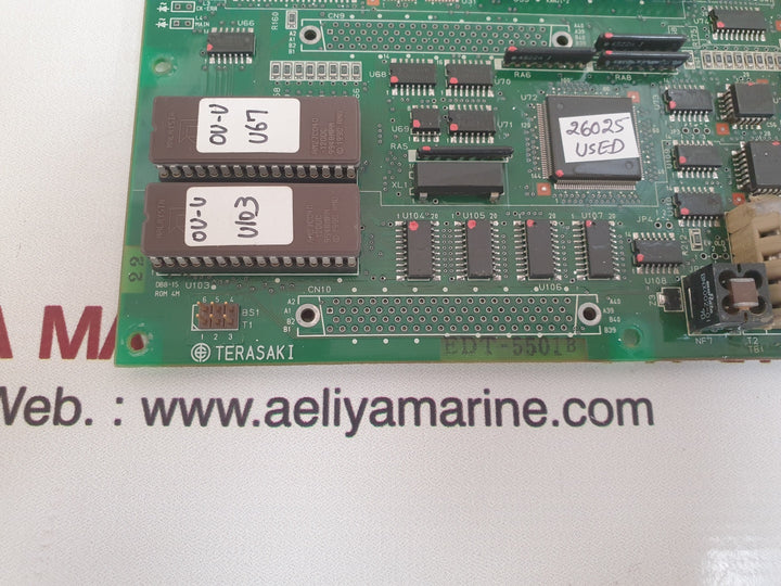 Terasaki edt-5501b pcb card k/987/2-001a