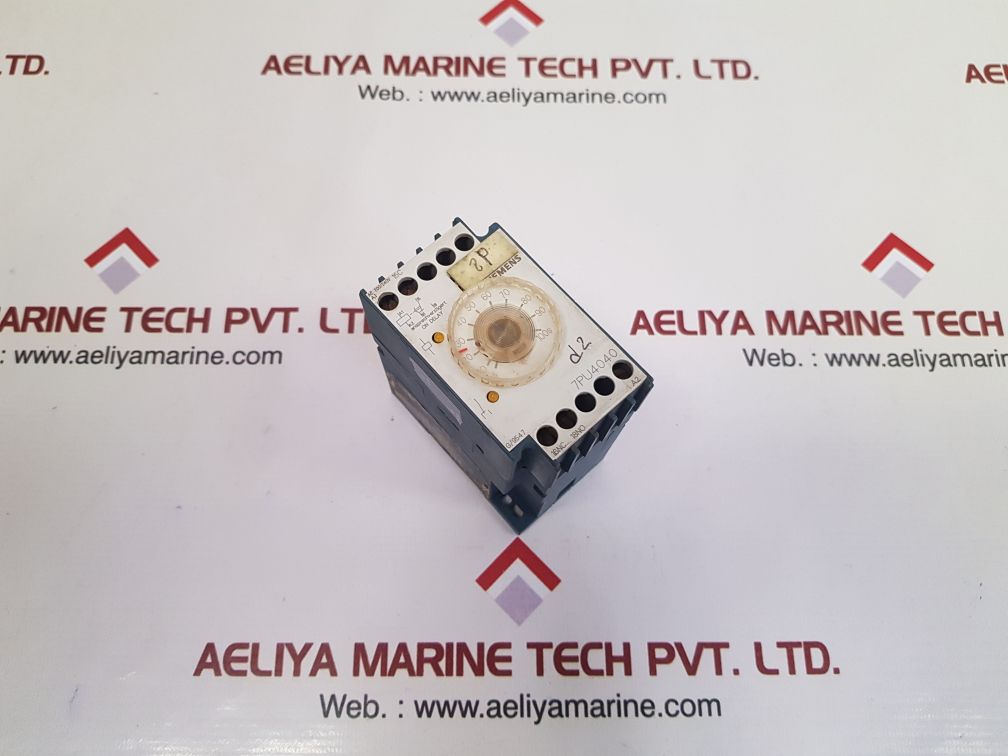 Siemens 7pu4040-3an20 on delay timer ac 200/240v 50/60hz 