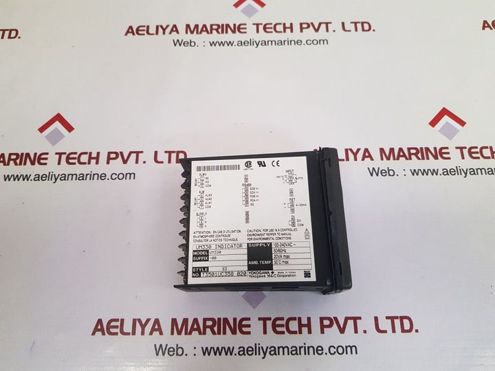 Yokogawa um330-00 digital temperature indicator style: s3