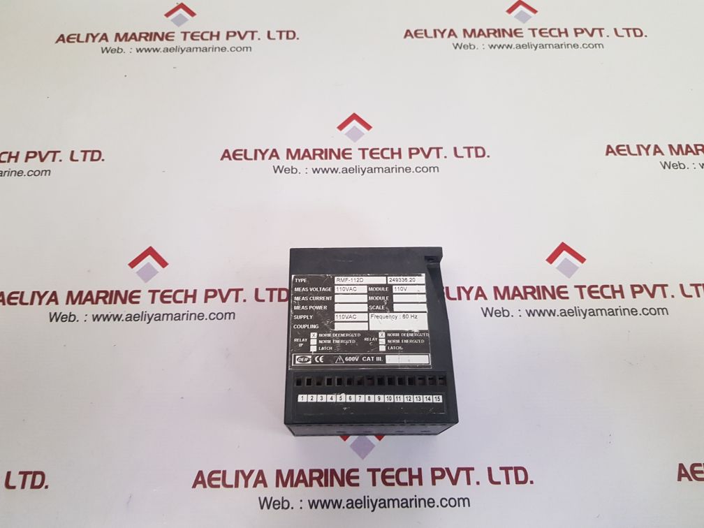Deif rmf-112d frequency relay 249336.20