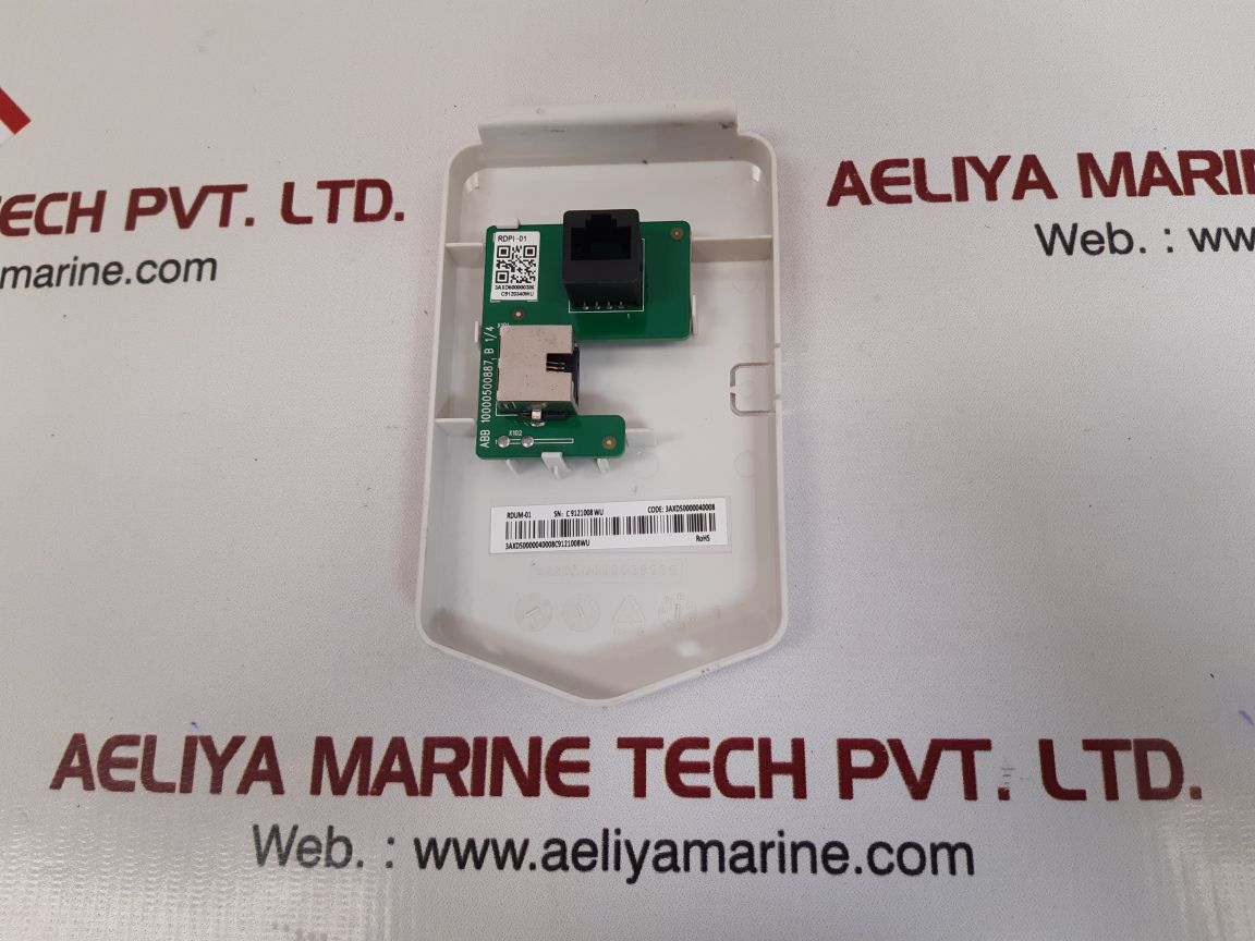 Abb rdum-01 control panel cover