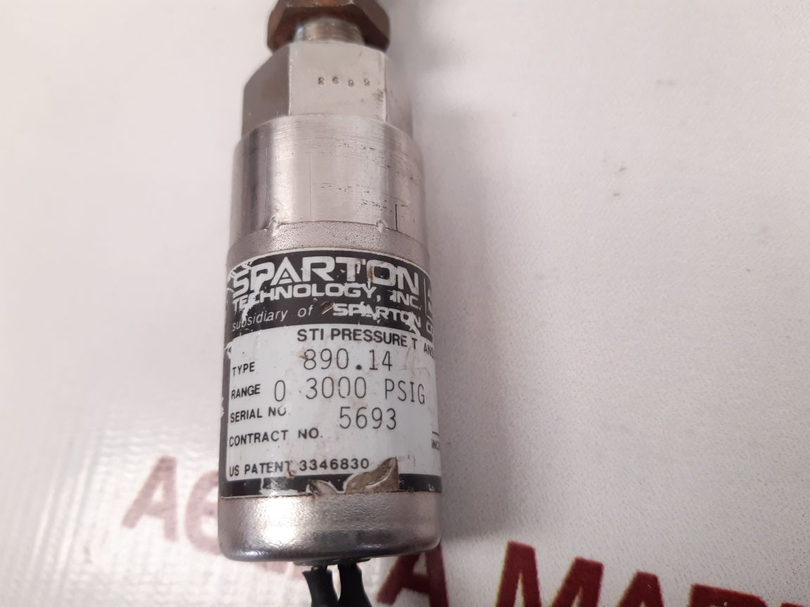 Sparton technology 890.14 sti pressure transducer