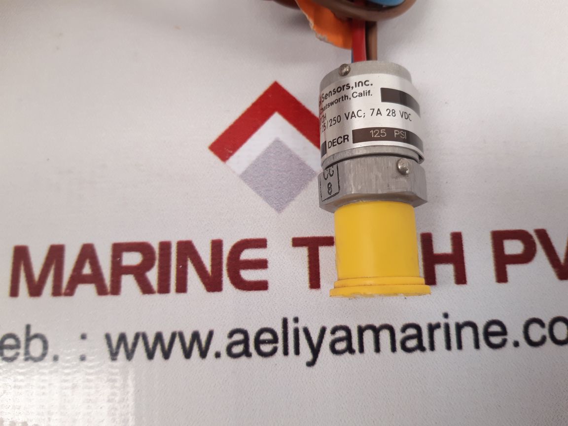 Custom control 607g5 pressure switch