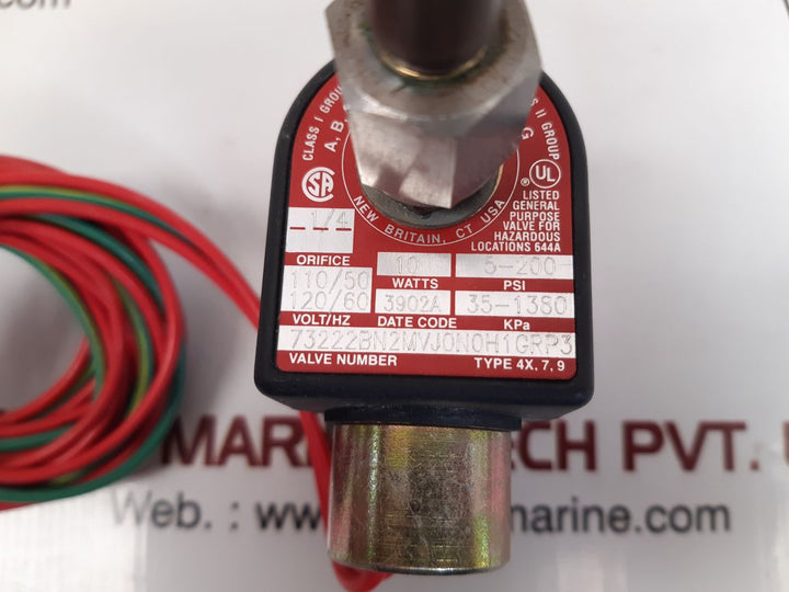 Parker 73222bn2mvj0n0h1grp3 solenoid valve