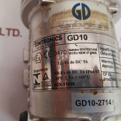 Simtronics gd10-p00-17dg-0xh-00 infrared gas detector 