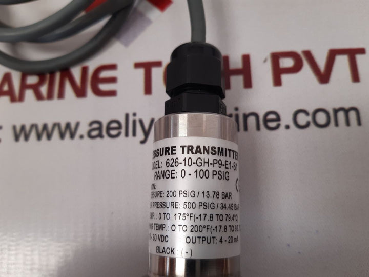 Dwyer Instruments 626-10-gh-p9-e1-s1 pressure transmitter
