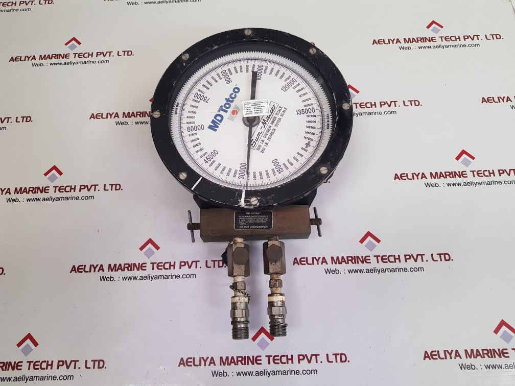 Md totco gts82-sossls gauge 