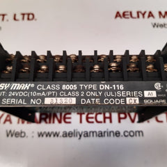 Square d dn-116 class 8005 input module
