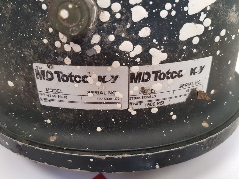 Md totco gts82-sossls gauge 