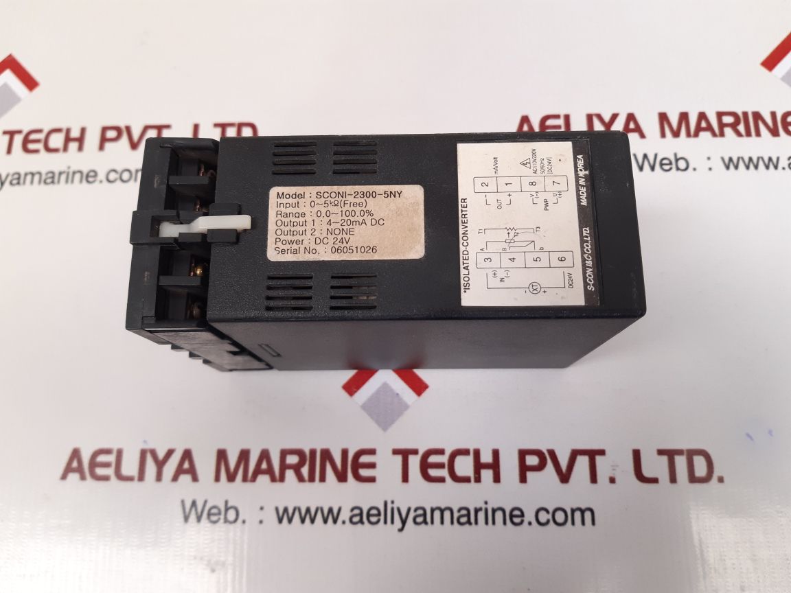 S-con 2000 series sconi-2300-5ny isolated-converter
