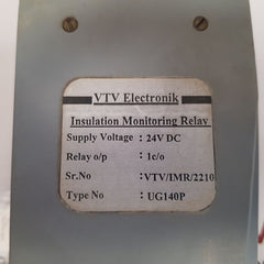 Vtv electronik ug140p insulation monitoring relay