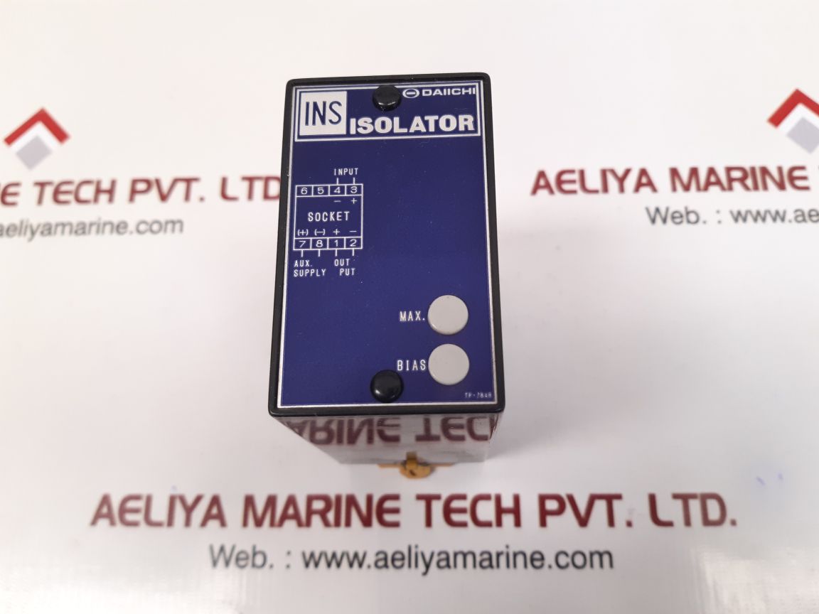 Daiichi tp2-b775 ins isolator with base
