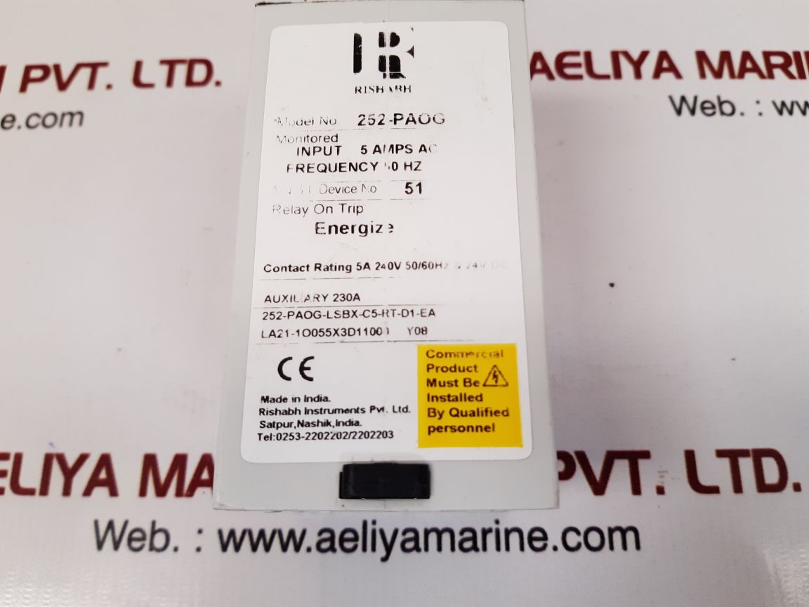 Rishabh 252-paog protector
