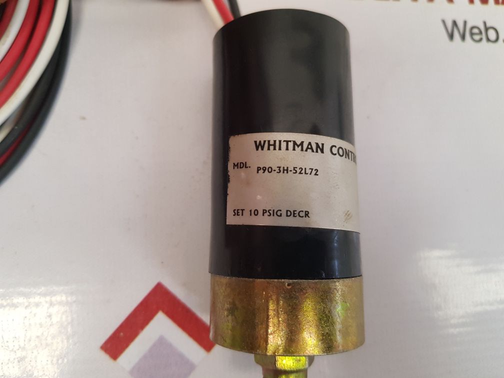 Whitman controls p90-3h-52l72 pressure switch 