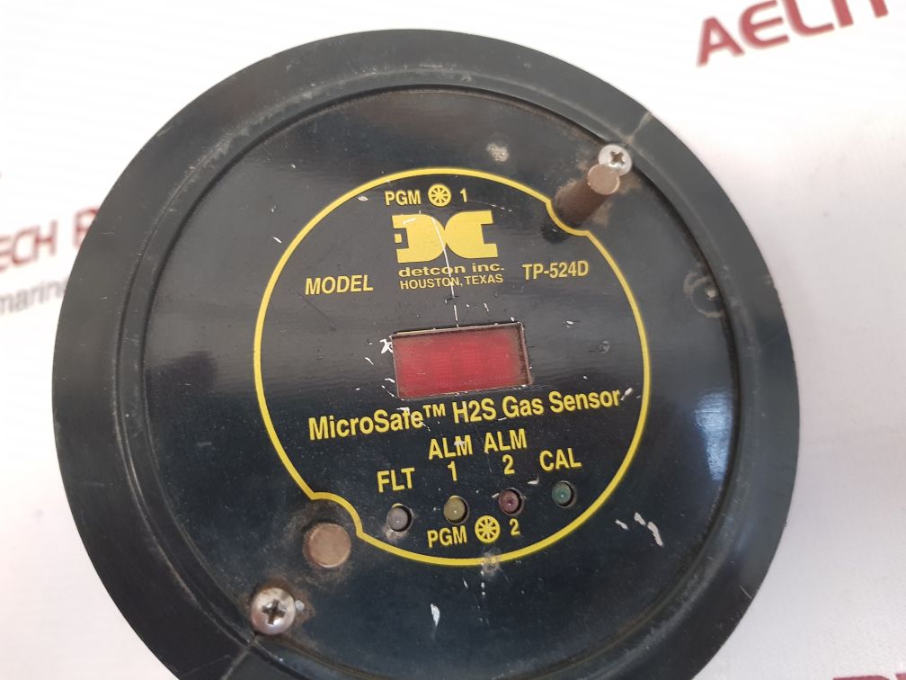 Detcon tp-524d microsafe h2s gas sensor