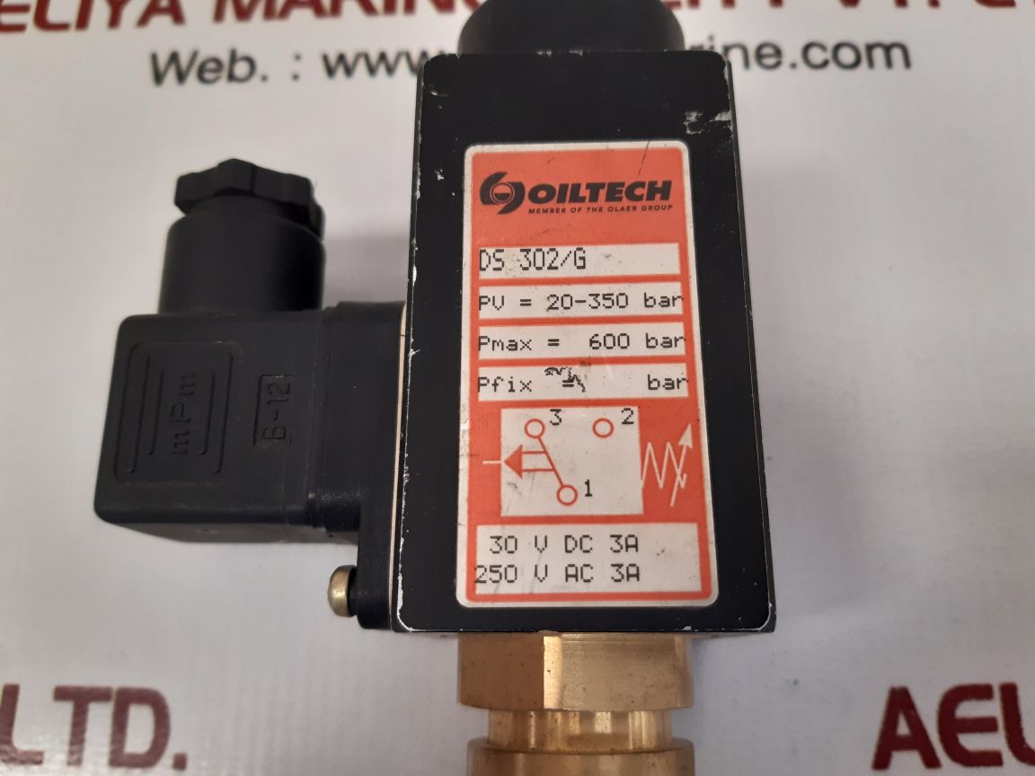 Oiltech ds 302/g pressure switch
