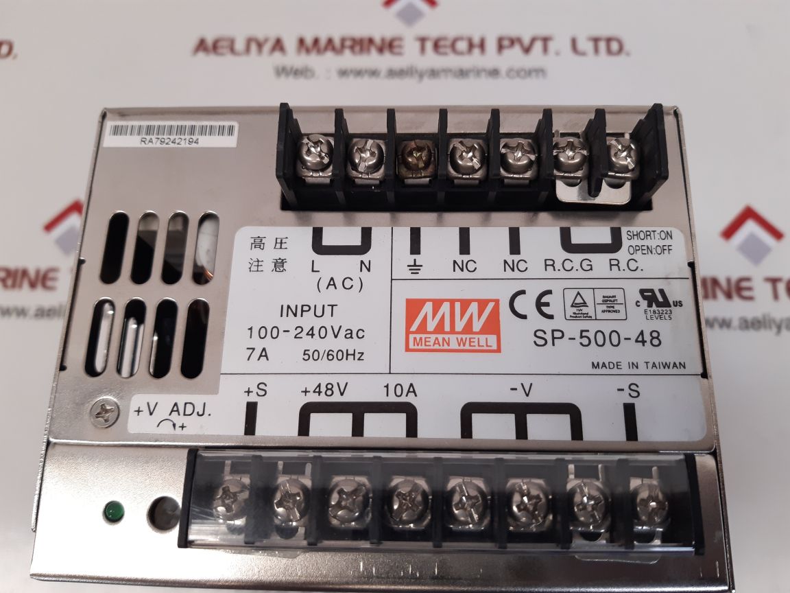 Mean well sp-500-48 power supply
