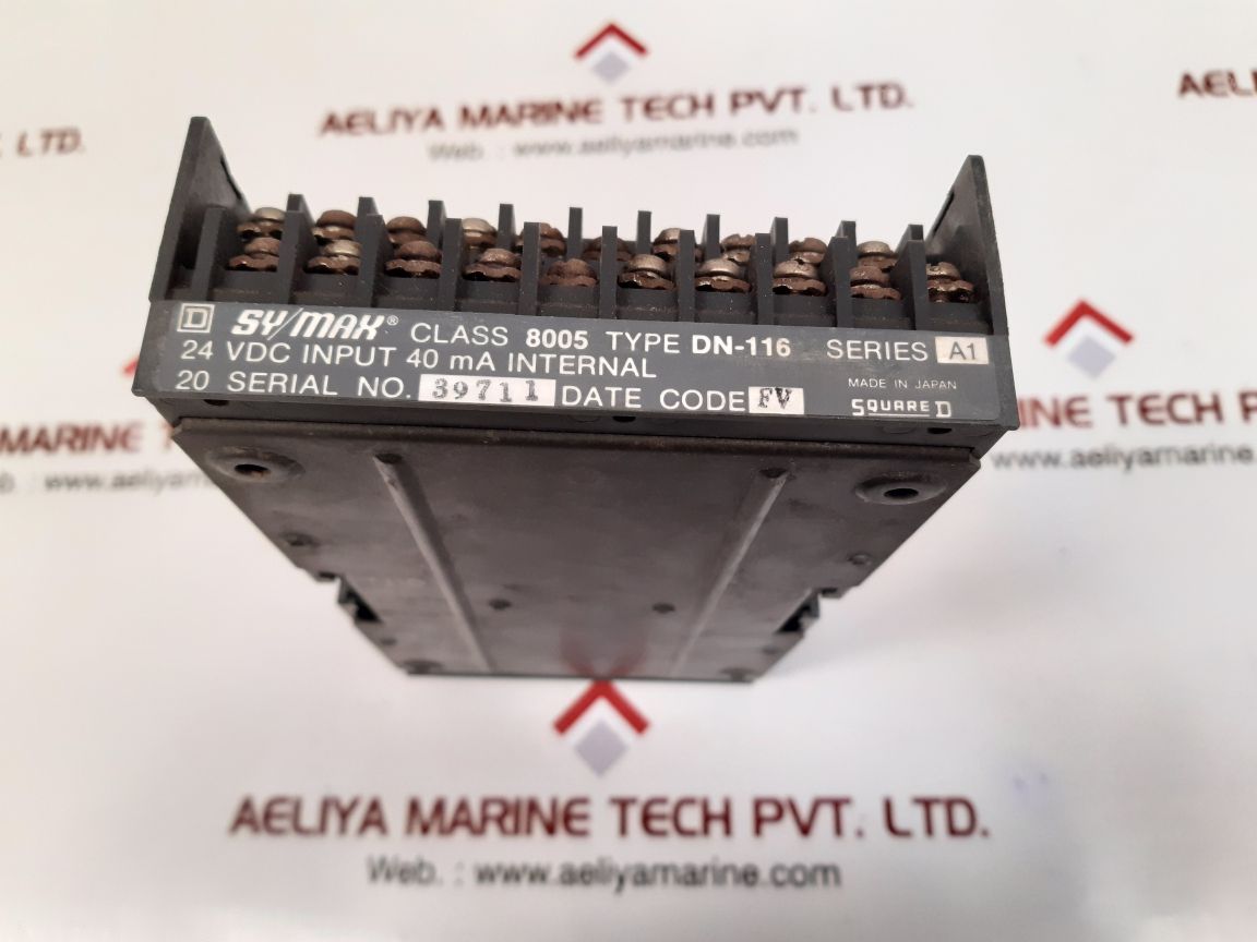 Square d dn-116 input module with rt-108 output module
