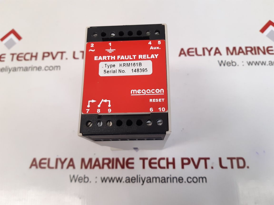 Megacon krm161b earth fault relay
