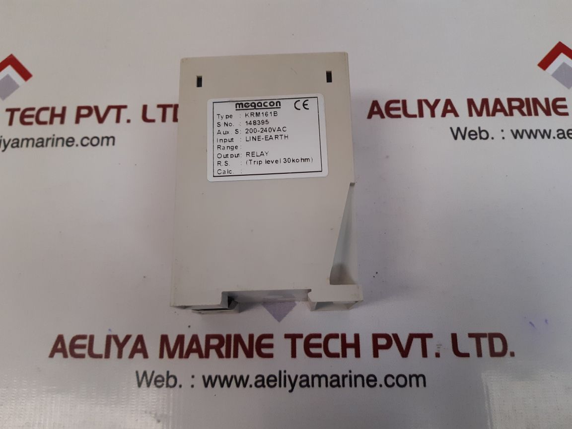 Megacon krm161b earth fault relay
