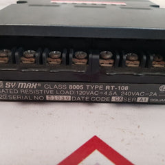 Square d sy/max rt-108 relay output module with dmu-1