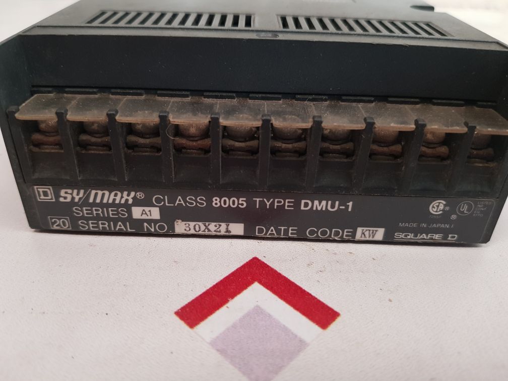 Square d sy/max rt-108 relay output module with dmu-1
