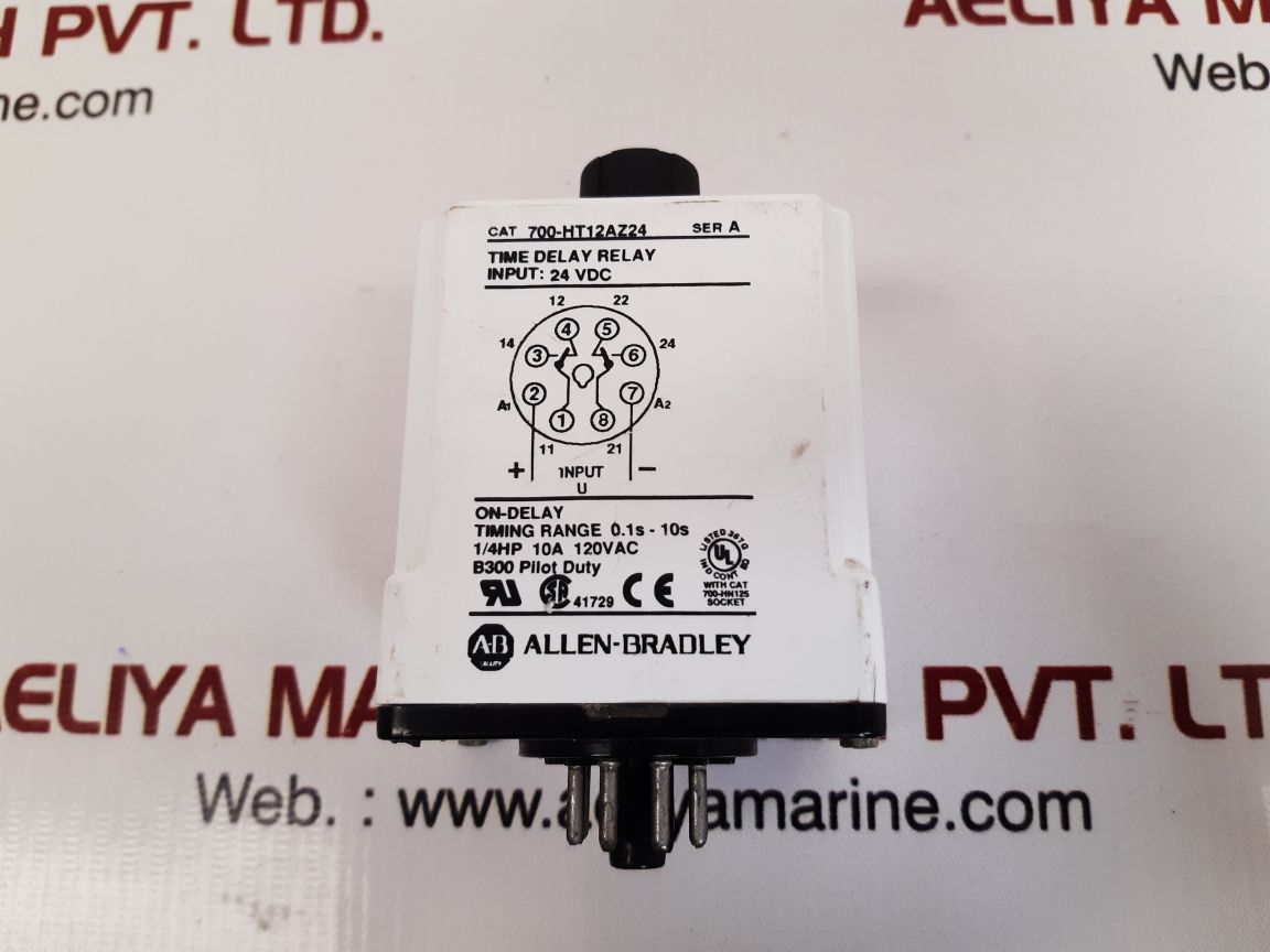 Allen-bradley 700-ht12az24 time delay relay
