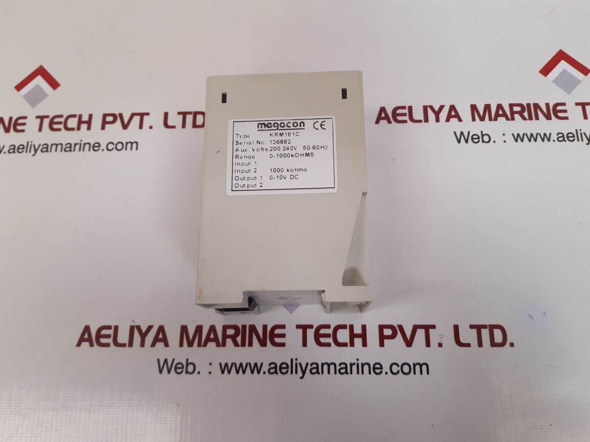 Megacon krm161c earth fault relay

