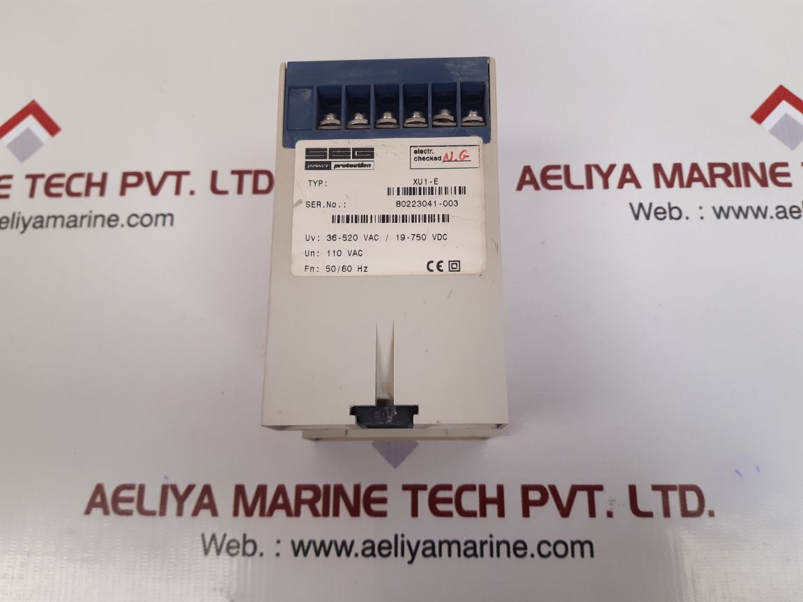 Seg power protection xu1-e relay
