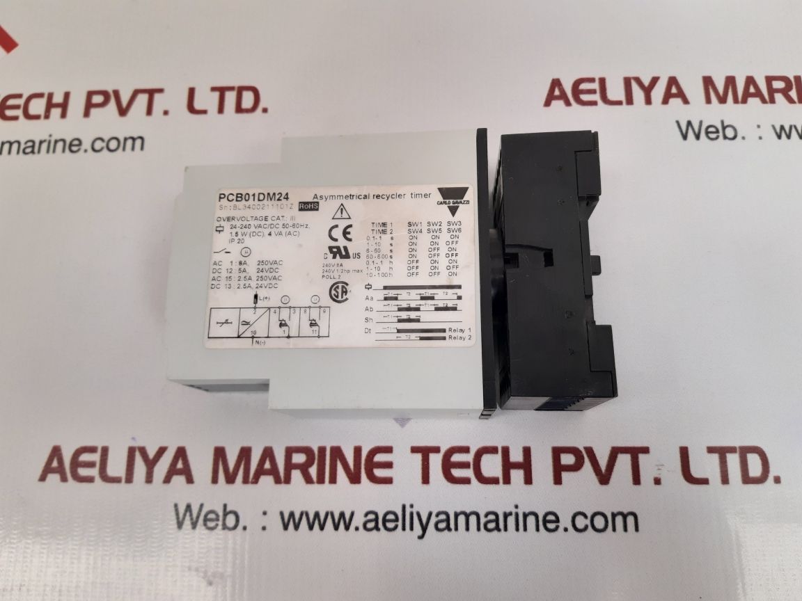 Carlo Gavazzi Pcb01Dm24 Multifunction Timer Pcb01