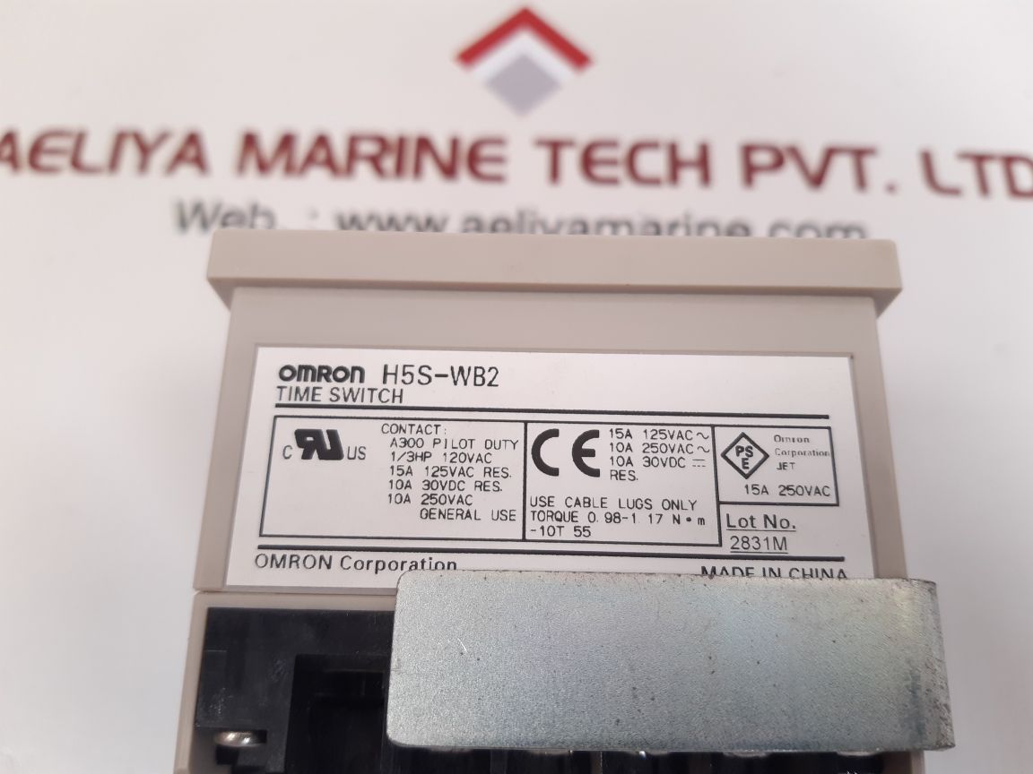 Omron h5s-wb2 time switch
