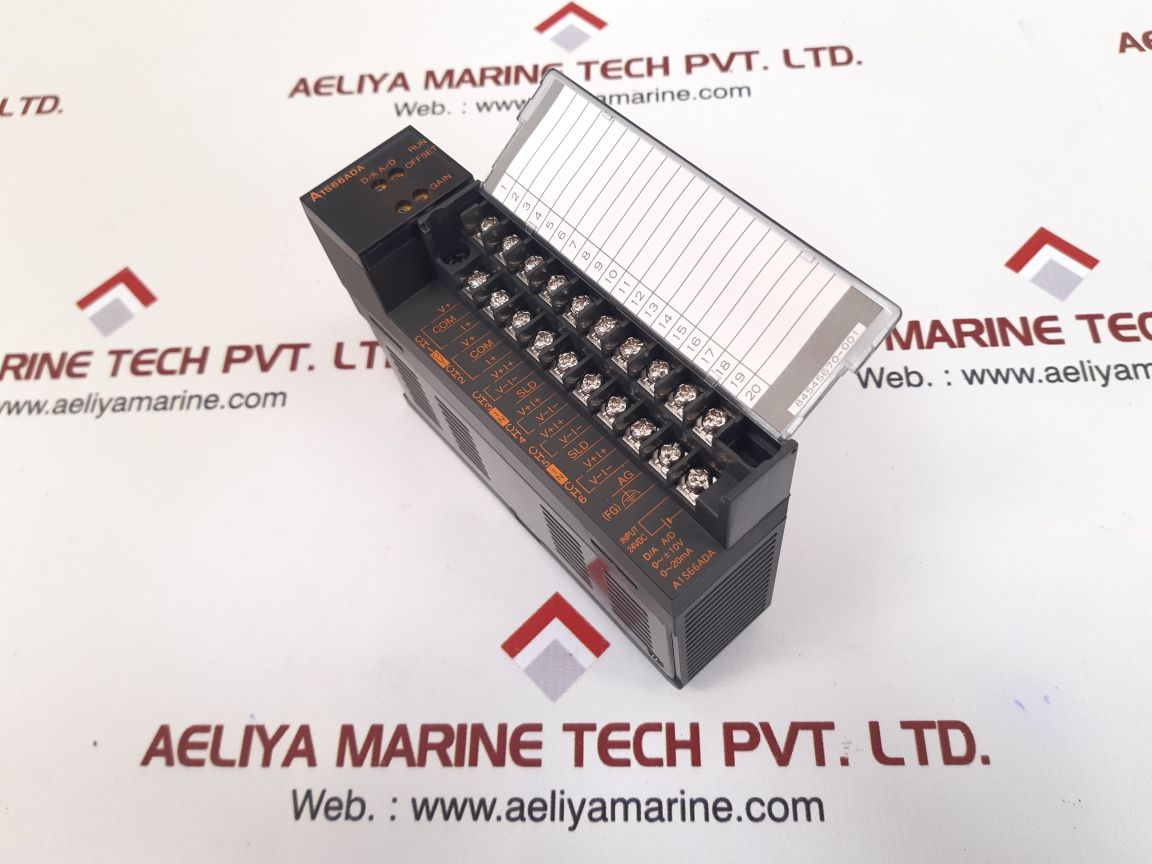 Mitsubishi a1s66ada a/d/a converter unit
