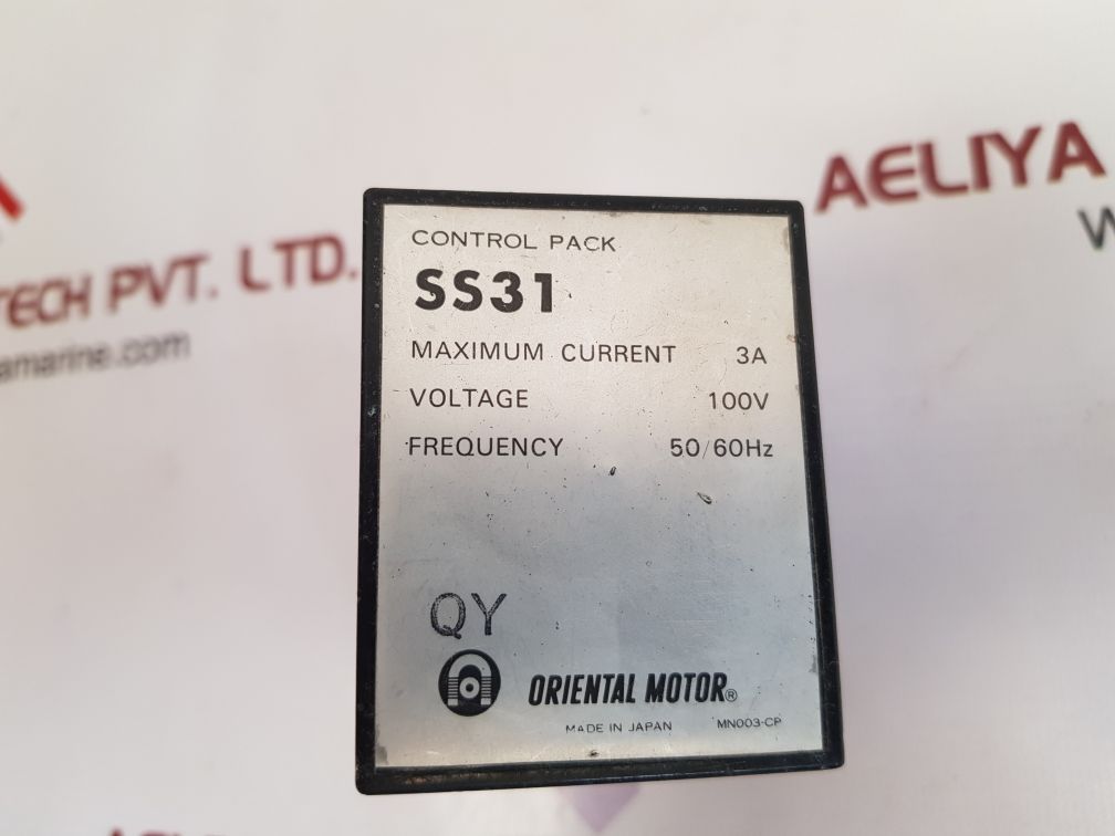 Oriental motor ss31 control pack