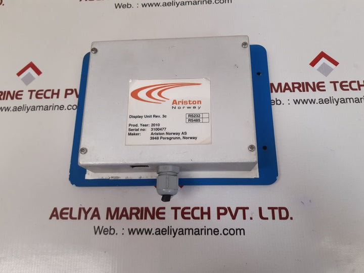 Ariston display unit tdu rev. 3c
