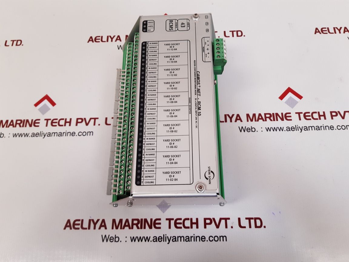 Stein sohn camos net-rcm 10 reefer container monitoring b101002a 000000143

