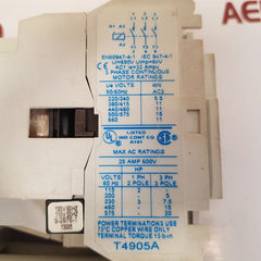 Cutler-hammer ae16en0 starter ser.e