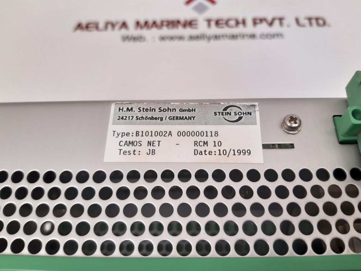 Stein sohn camos net-rcm 10 reefer container monitoring b101002a 000000118

