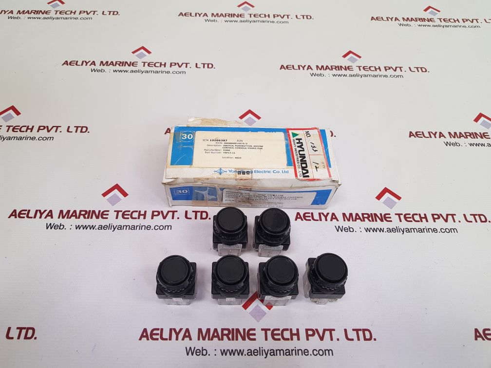 Set of 3x Yong sung ysp13-11 pushbutton switch