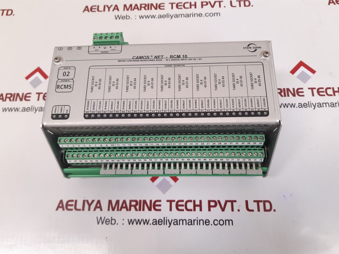 Stein sohn camos net-rcm 10 reefer container monitoring b101002a 000000102
