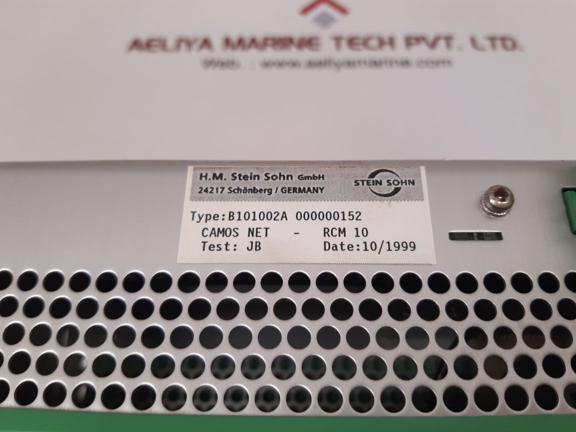 Stein sohn camos net- rcm 10 reefer container monitoring b101002a 000000152
