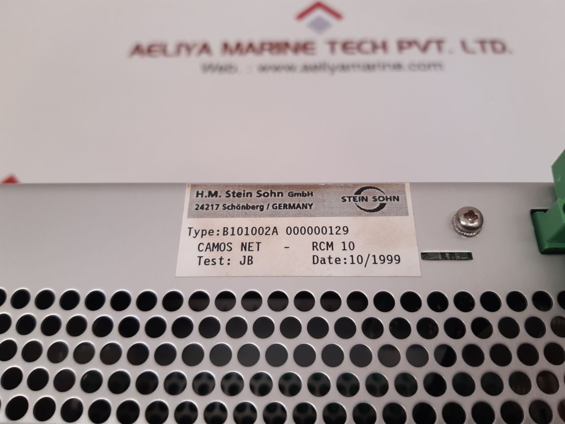 Stein sohn camos net-rcm 10 reefer container monitoring b101002a 000000129