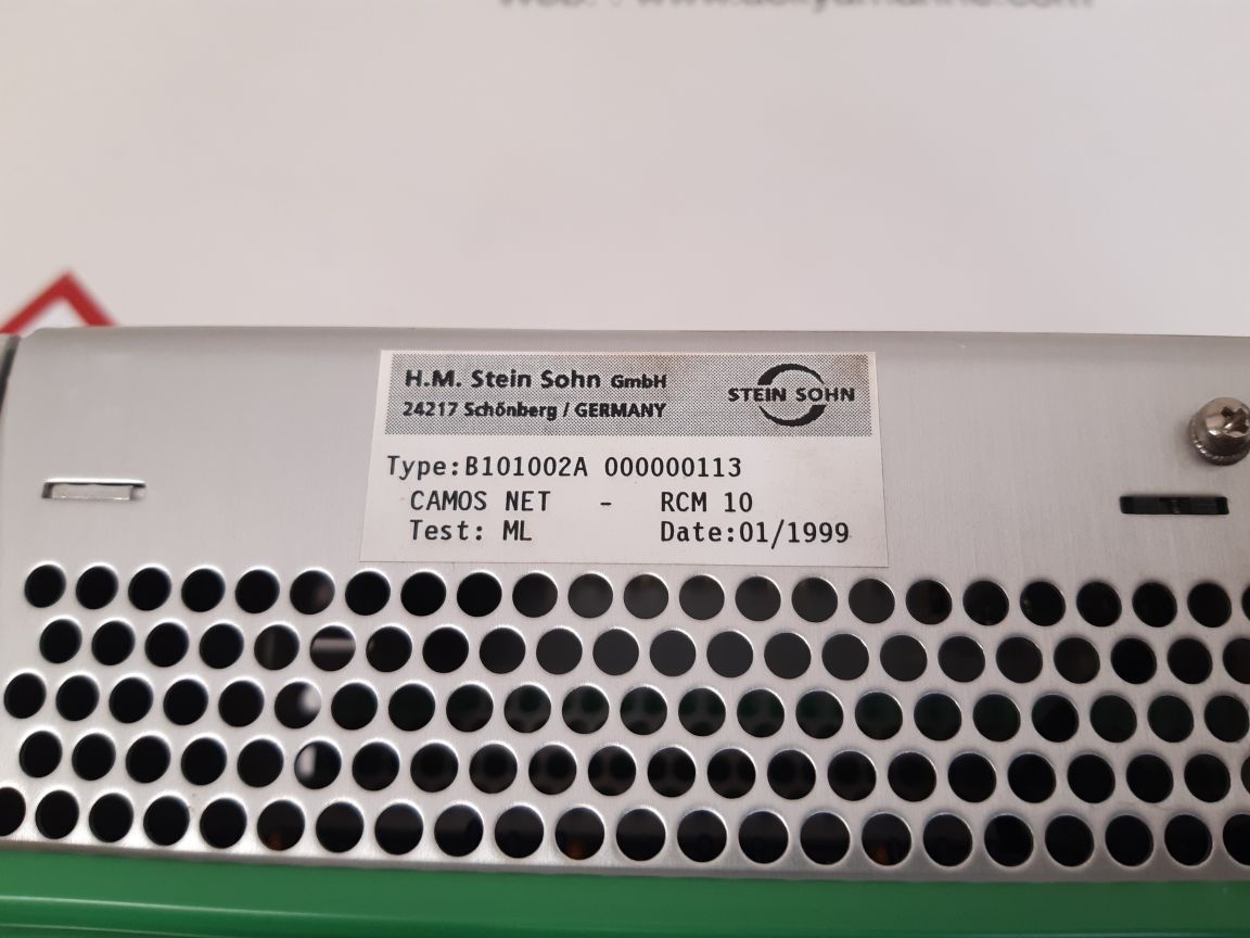 Stein sohn camos net-rcm 10 reefer container monitoring b101002a 000000113