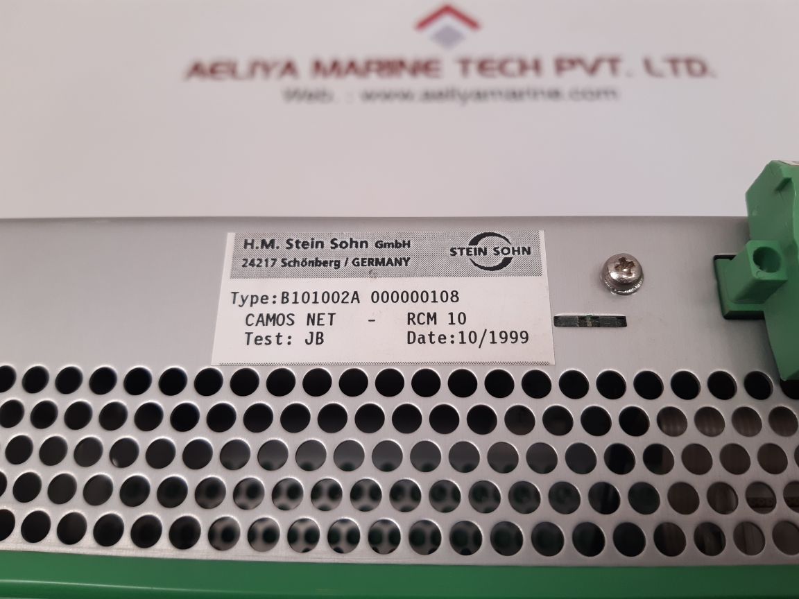 Stein sohn camos net-rcm 10 reefer container monitoring b101002a 000000108