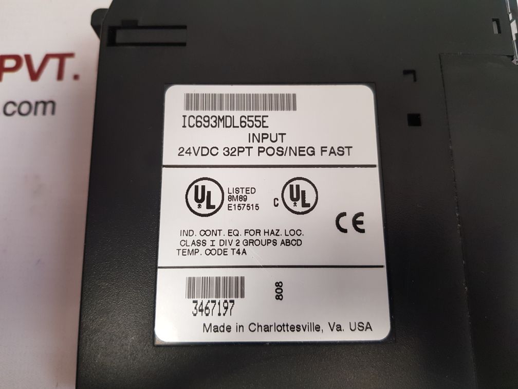 Ge fanuc ic693mdl655e input module