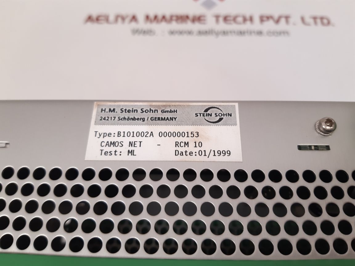 Stein sohn camos net-rcm 10 reefer container monitoring b101002a 000000153