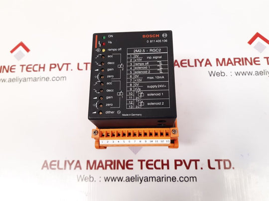 Bosch 2m2.5-rgc2 amplifier module 0 811 405 106