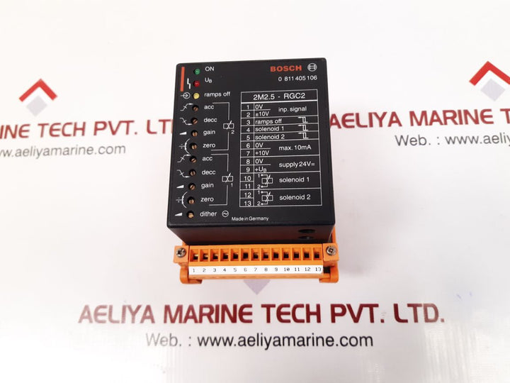 Bosch 2m2.5-rgc2 amplifier module 0 811 405 106