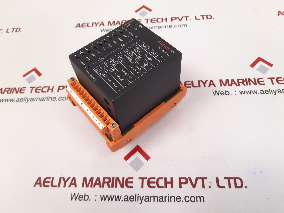 Bosch 2m2.5-rgc2 amplifier module 0 811 405 106