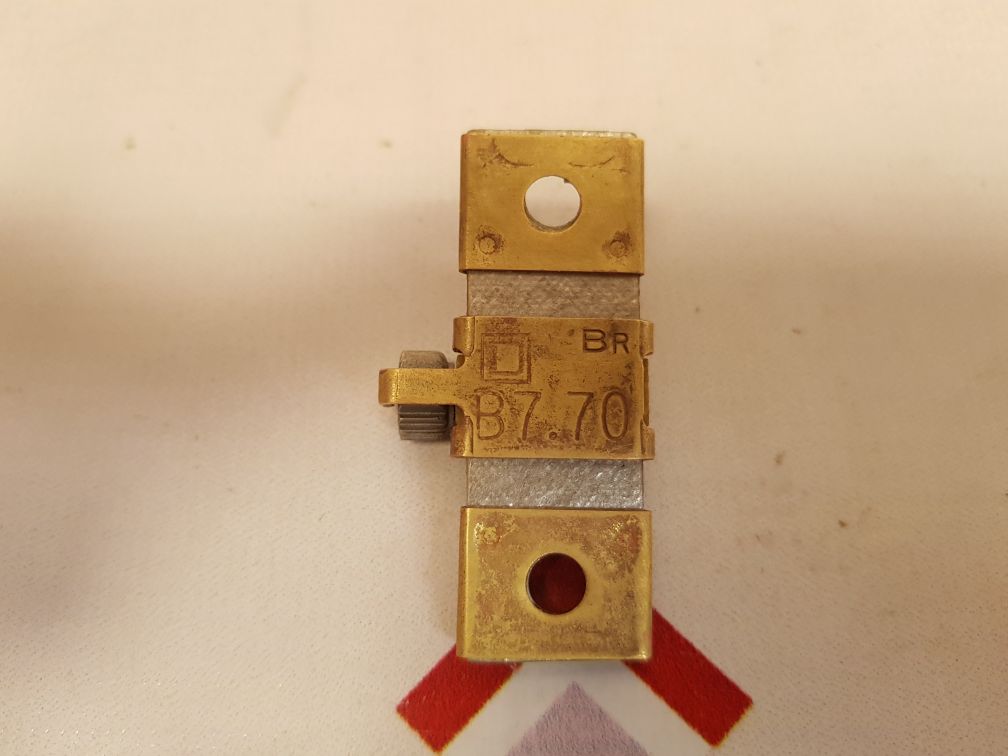 Set of 3x Square d b7.70 overload relay thermal unit 